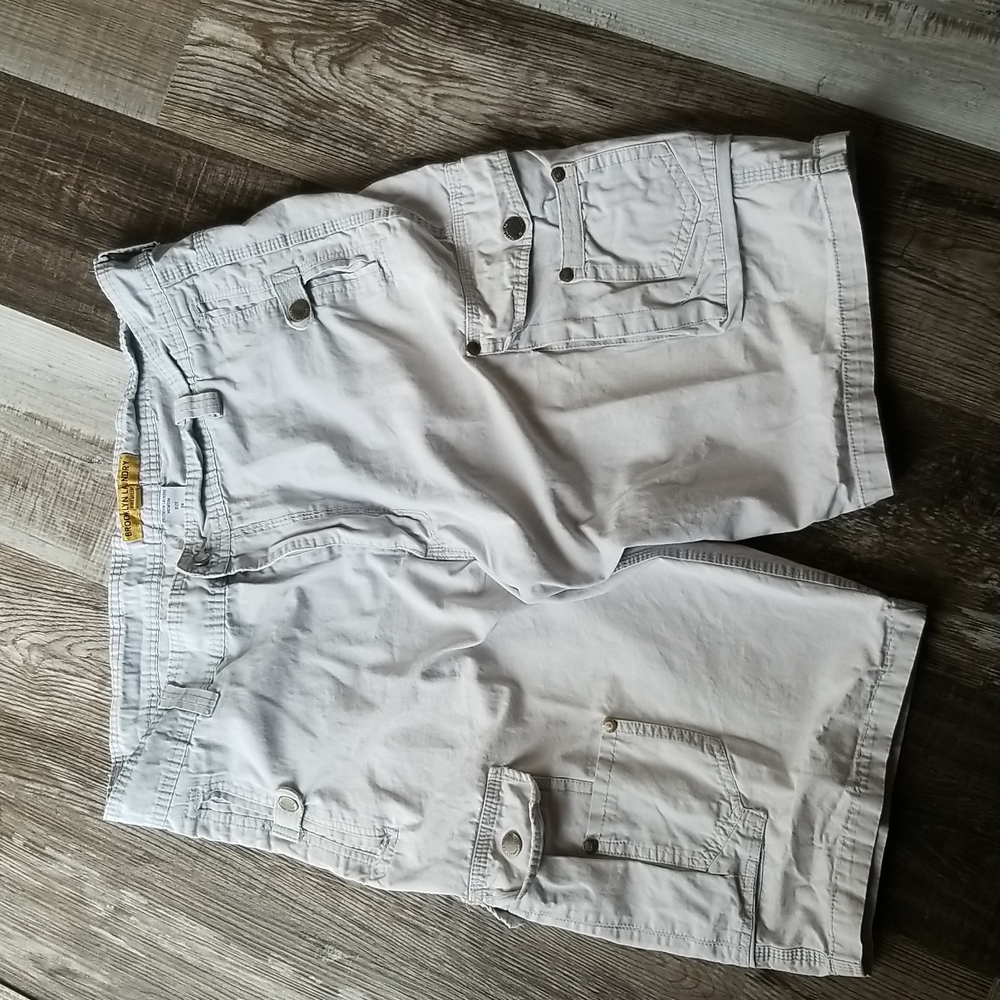 Brooklyn Laundry Premium Cargo Shorts, Sz 36
